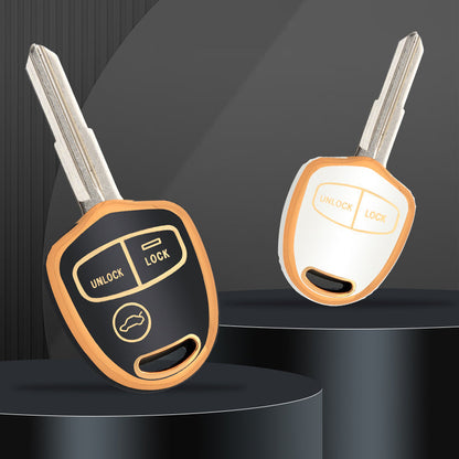 Case para Mitsubishi Evolution, Lancer, EX, Grandis, Outlander, Triton, Pajero, ASX (3 Botões) - Kapzy