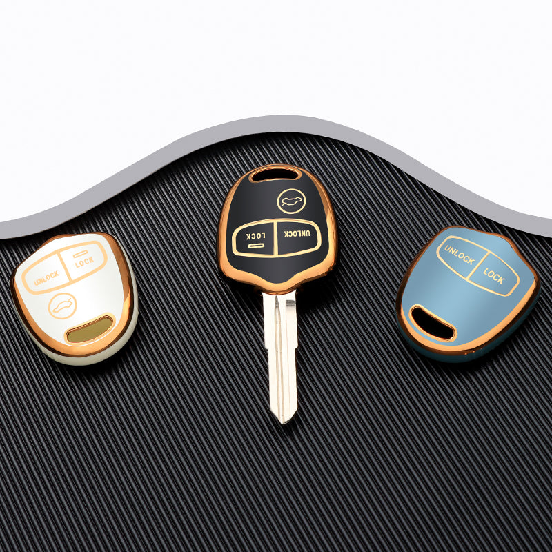 Case para Mitsubishi Evolution, Lancer, EX, Grandis, Outlander, Triton, Pajero, ASX (3 Botões) - Kapzy