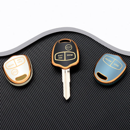 Case para Mitsubishi Evolution, Lancer, EX, Grandis, Outlander, Triton, Pajero, ASX (3 Botões) - Kapzy