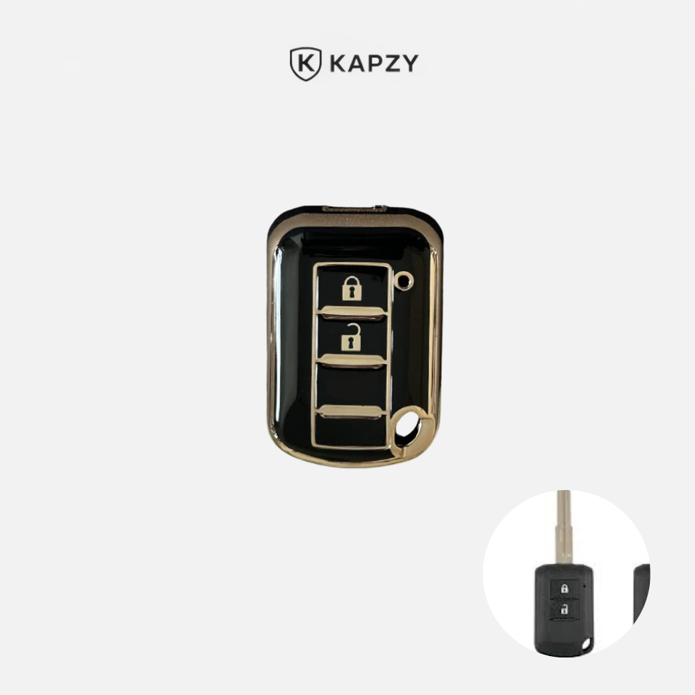 Case para Mitsubishi Outlander, Lancer, Triton, ASX, Pajero 2 Botões - Kapzy