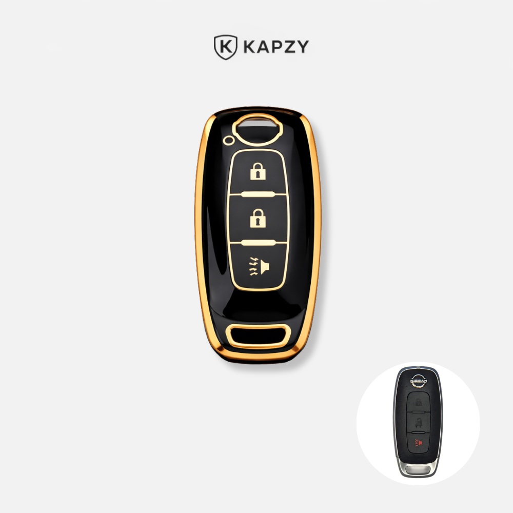 Case para Nissan Sentra, Versa, Kicks, Sentra Presença 3 Botões(Buzina) - Kapzy