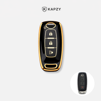 Case para Nissan Sentra, Versa, Kicks, Sentra Presença 3 Botões(Buzina) - Kapzy