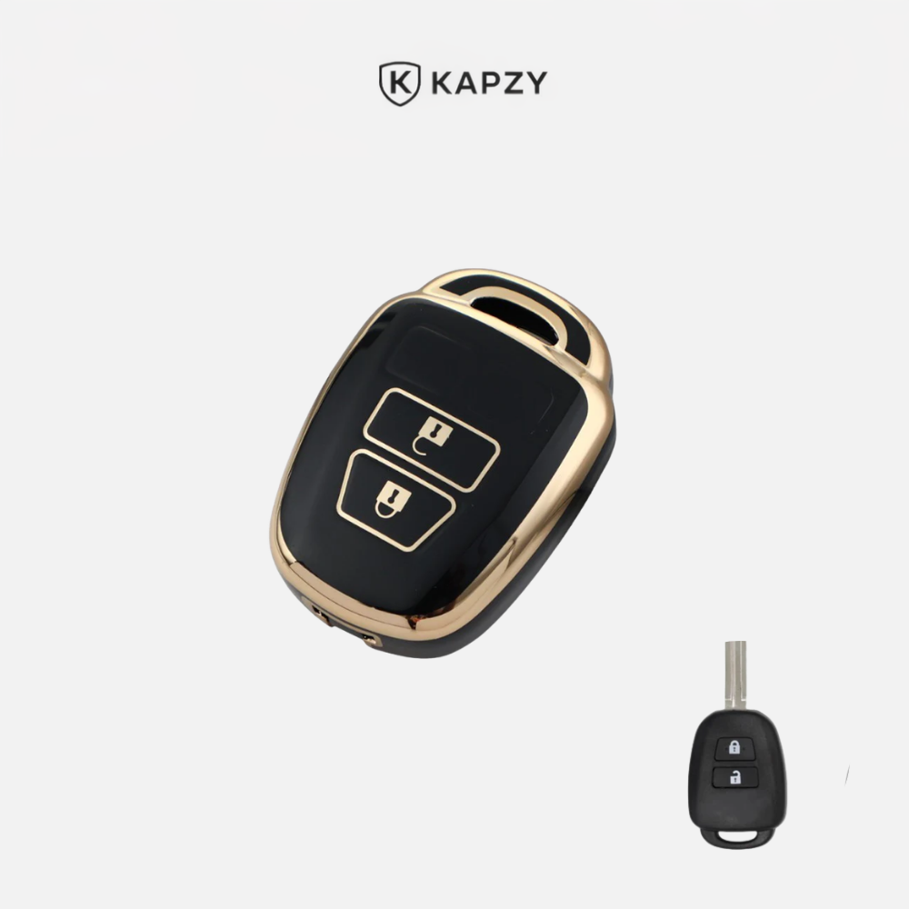 Case para Chave Toyota 2 botões Corolla, Camry, Yaris, RAV4. - Kapzy