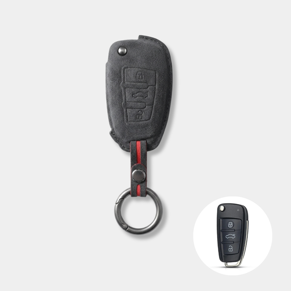 Case Suede Collection para Chave Audi - Kapzy