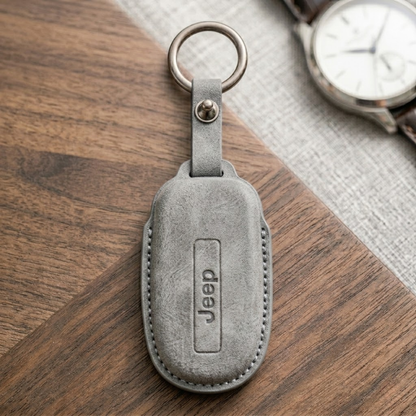 Case Suede Collection para Chave Fiat e Jeep 5 Botões - Kapzy