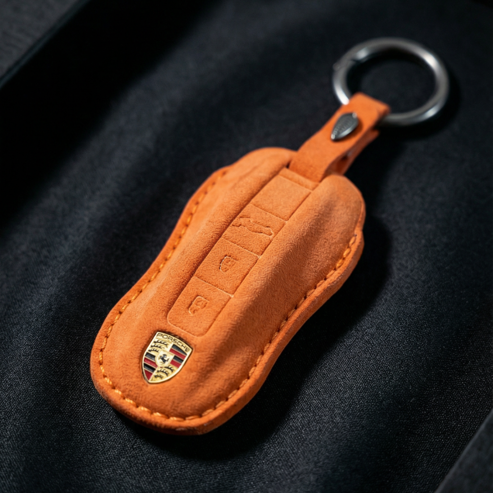 Case Suede Collection para Chave Porsche - Kapzy