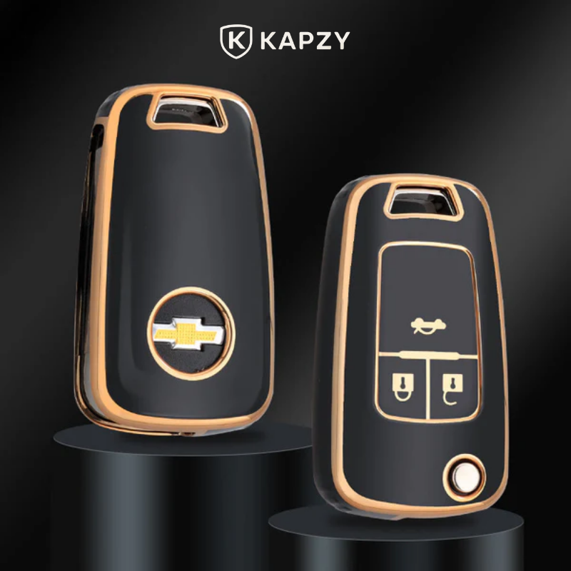 Case para Chevrolet Cruze, Tracker, Onix, S10, Malibu, Captiva, cobalt, prisma, Sonic  3 botões