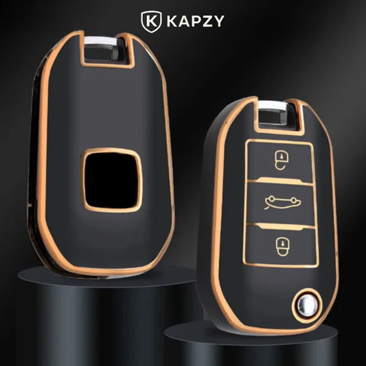 Case para Peugeot 208, 3008, 308, 508, 408, 2008, 307, 4008 (Botão do Porta Malas) - Kapzy