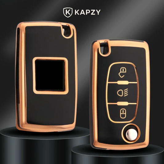 Case para Peugeot - 406 407 408 (Botão do Farol) - Kapzy