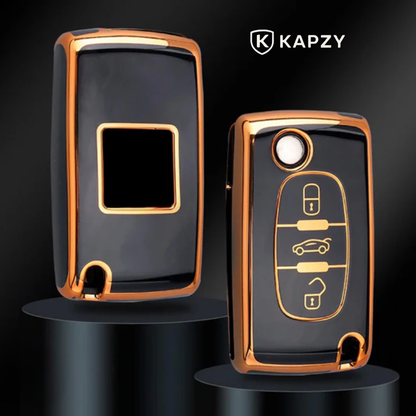 Case para Peugeot - 406 407 408 (Botão Porta Mala) - Kapzy
