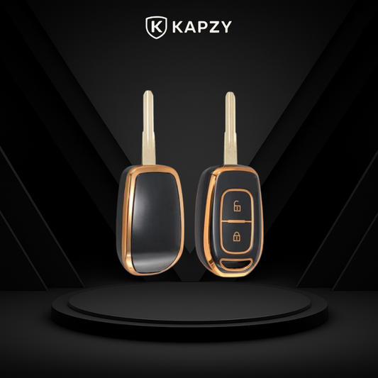 Case para Renault Clio, Captur, Laguna, Sandero, Kwid (2 Botões) - Kapzy