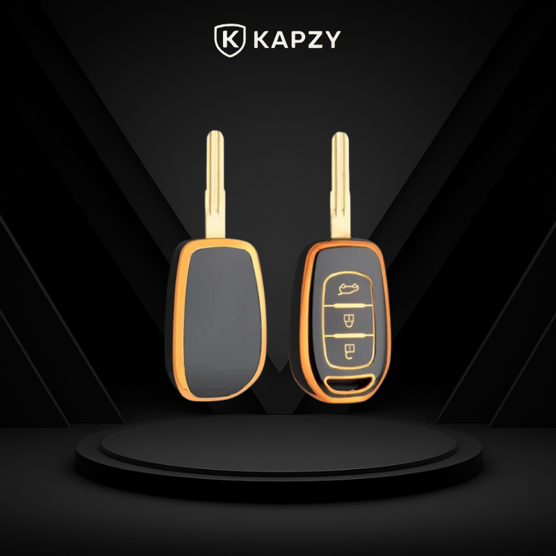 Case para Renault Clio, Captur, Laguna, Sandero, Kwid (3 Botões) - Kapzy