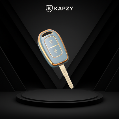 Case para Renault Clio, Captur, Laguna, Sandero, Kwid (2 Botões) - Kapzy