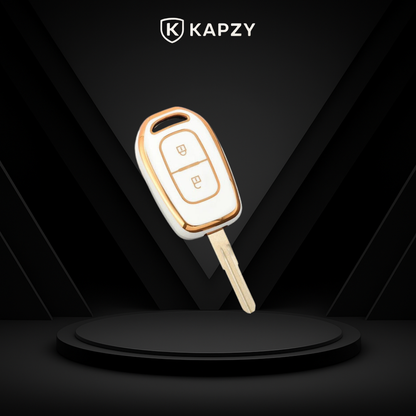 Case para Renault Clio, Captur, Laguna, Sandero, Kwid (2 Botões) - Kapzy