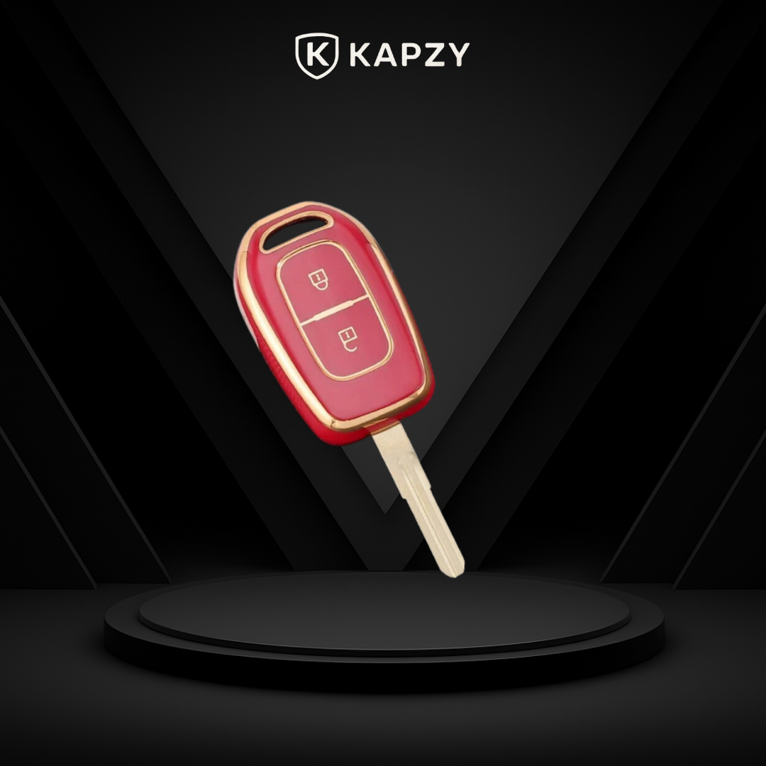 Case para Renault Clio, Captur, Laguna, Sandero, Kwid (2 Botões) - Kapzy
