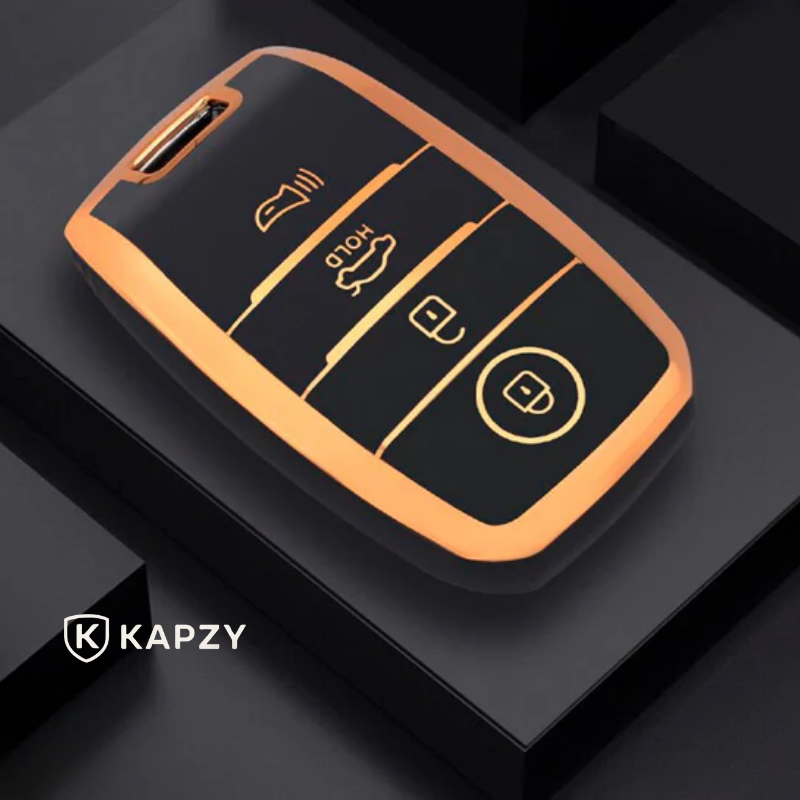 Case para KIA Sportage, Cerato, Optima, K5, RIO, Picanto, Soul, Sorento, Sedona (4 Botões) - Kapzy