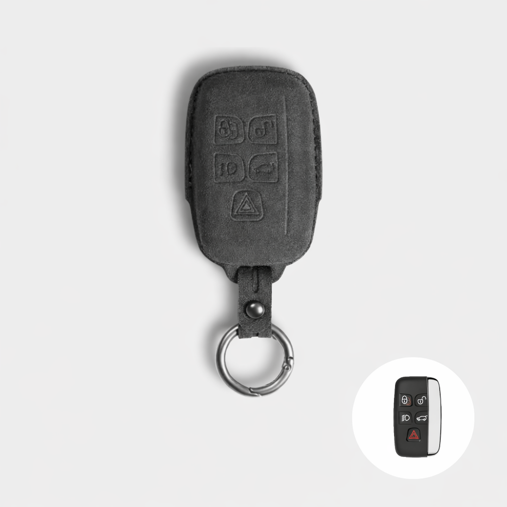 Case Suede Collection para Chave Land Rover e Jaguar - Kapzy