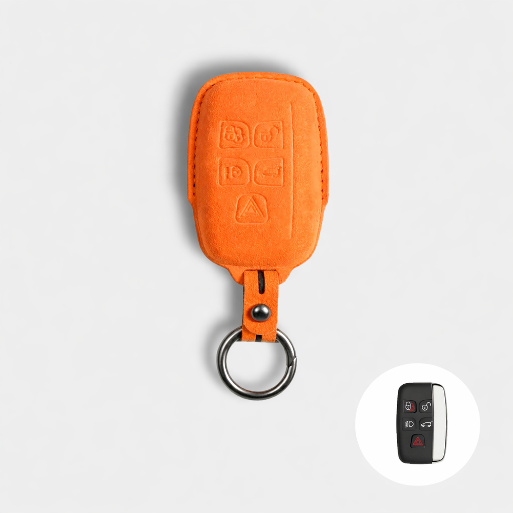 Case Suede Collection para Chave Land Rover e Jaguar - Kapzy