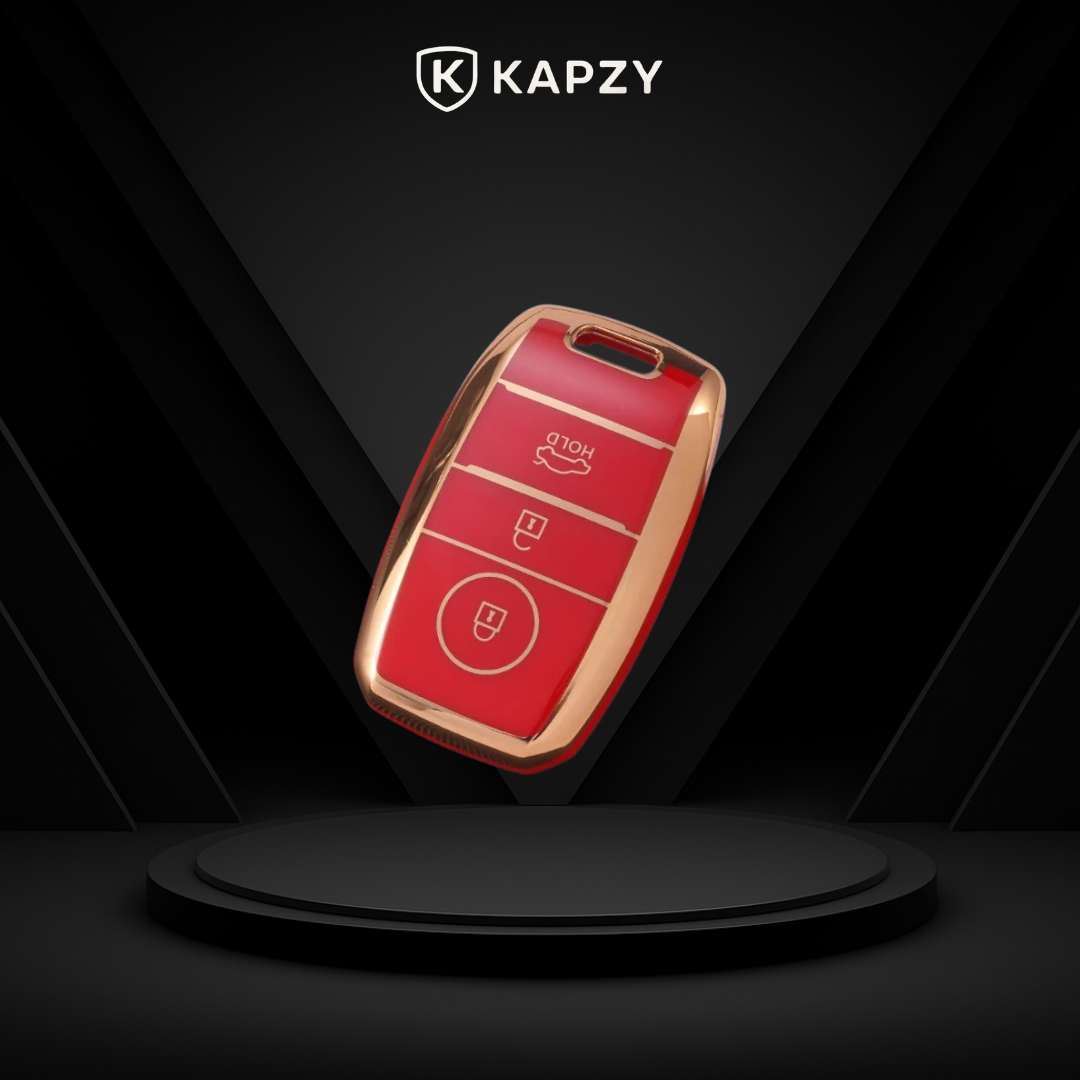 Case para KIA Sportage, Cerato, Optima, RIO, Picanto, Soul, Sorento, Sedona (3 Botões) - Kapzy