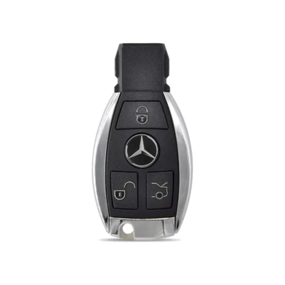 Case para Mercedes Benz Classe A, C, E, S e G modelos GLA, CLA, GLK, GLC, CLS, W204, W463, W176, W251, W205 AMG (3 Botões - Kapzy