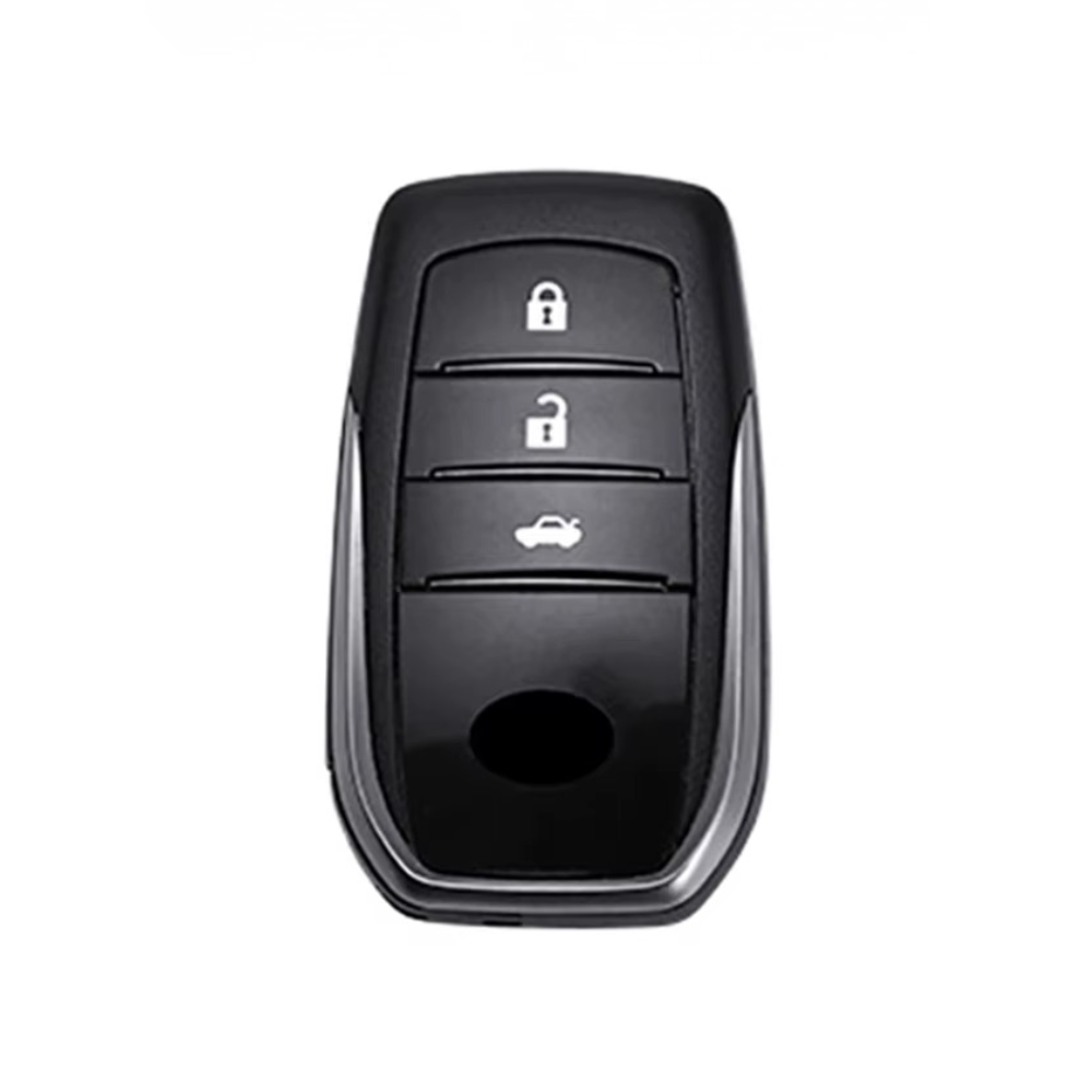 Case para Toyota Hilux, Land Cruiser 200, Camry, Corolla, RAV4, SW4, 3 Botões - Kapzy
