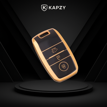 Case para KIA Sportage, Cerato, Optima, RIO, Picanto, Soul, Sorento, Sedona (3 Botões) - Kapzy