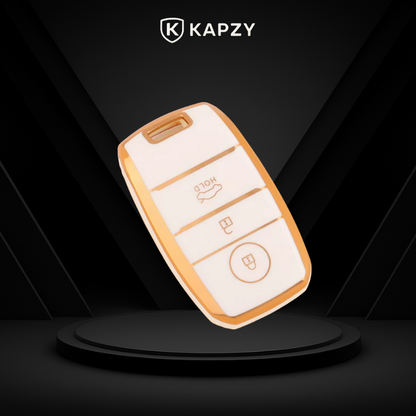 Case para KIA Sportage, Cerato, Optima, RIO, Picanto, Soul, Sorento, Sedona (3 Botões) - Kapzy