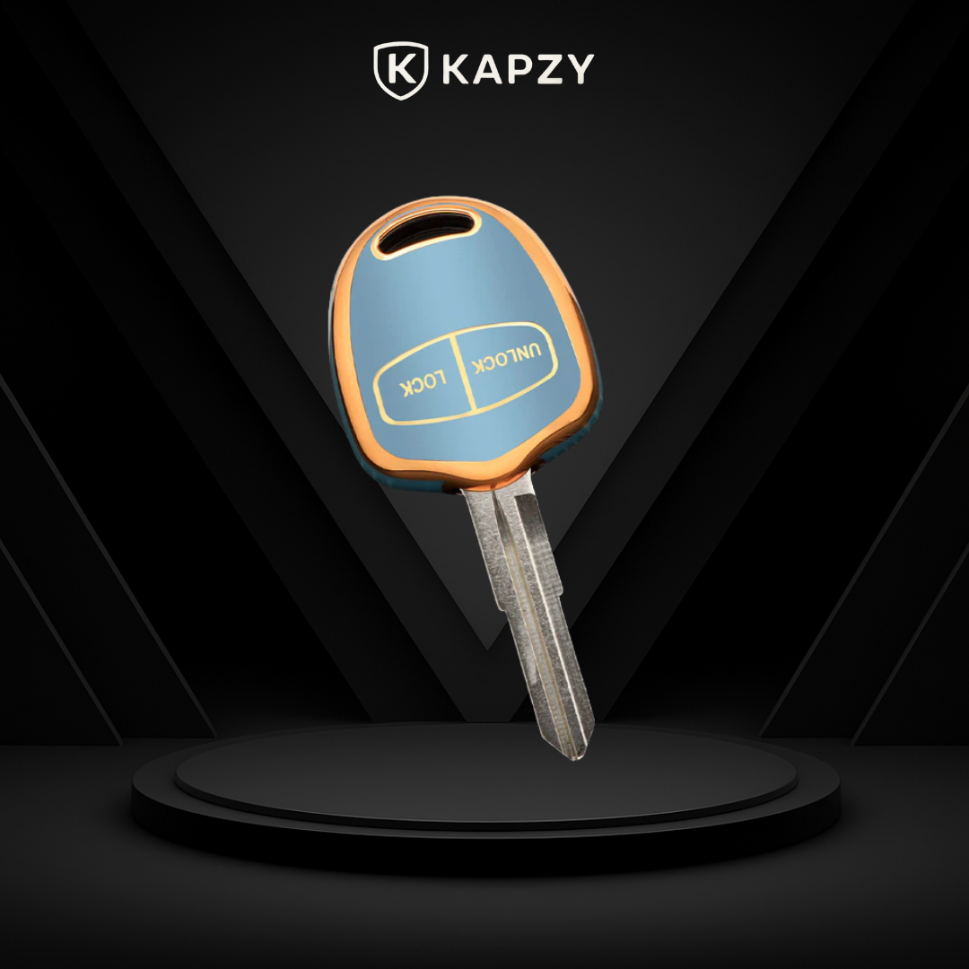 Case para Mitsubishi Evolution, Lancer, EX, Grandis, Outlander, Triton, Pajero, ASX (2 Botões) - Kapzy