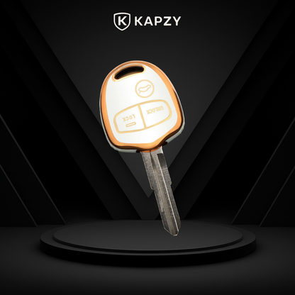 Case para Mitsubishi Evolution, Lancer, EX, Grandis, Outlander, Triton, Pajero, ASX (3 Botões) - Kapzy