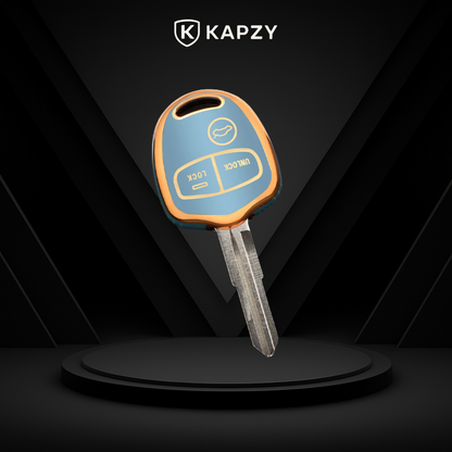 Case para Mitsubishi Evolution, Lancer, EX, Grandis, Outlander, Triton, Pajero, ASX (3 Botões) - Kapzy