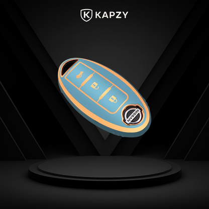 Case para Nissan X-Trail, Tiida, Altima, Pathfinder, Kicks, Livina, Sentra Presença (porta mala) - Kapzy