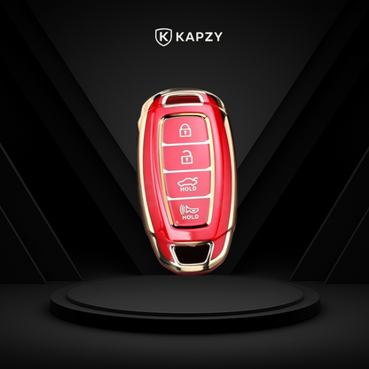 Case para Hyundai Elantra Sonata Creta i30 ix35 4 botões - Kapzy
