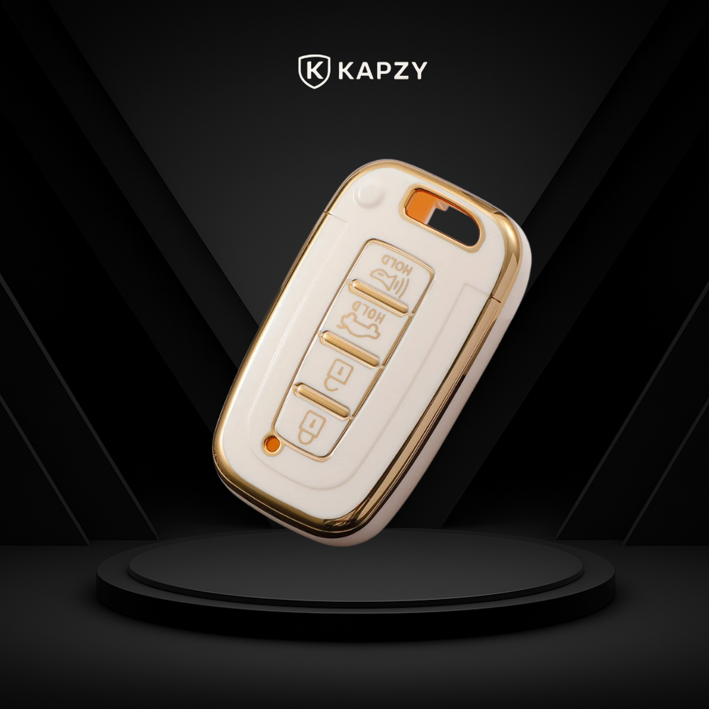 Case para Hyundai IX35, Elantra, Sonata Presença 4 Botões - Kapzy