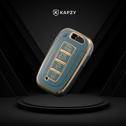 Case para Hyundai IX35, Elantra, Sonata Presença 4 Botões - Kapzy