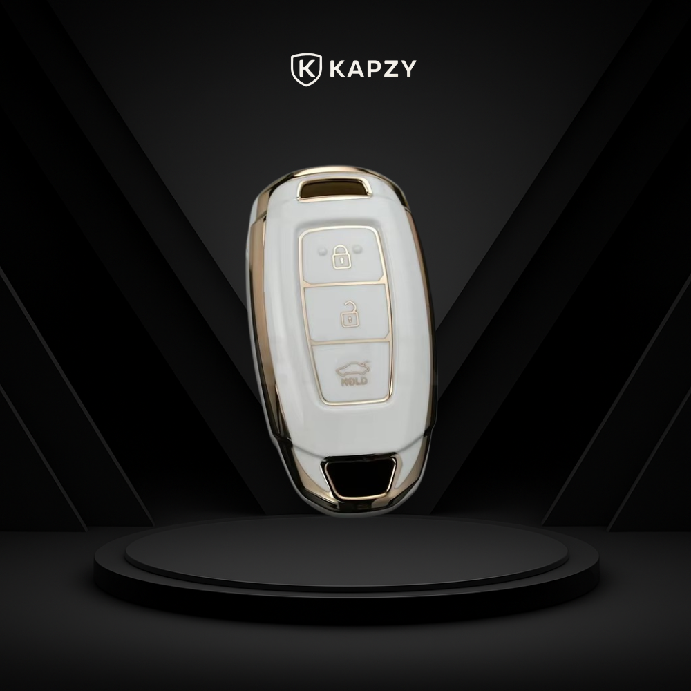 Case para Hyundai i30, ix35, Elantra, KONA, Azera, Santa Fe 3 botões - Kapzy
