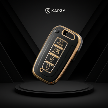 Case para Hyundai IX35, Elantra, Sonata Presença 4 Botões - Kapzy