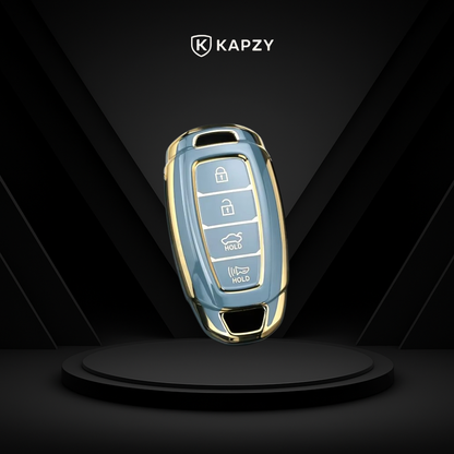 Case para Hyundai Elantra Sonata Creta i30 ix35 4 botões - Kapzy