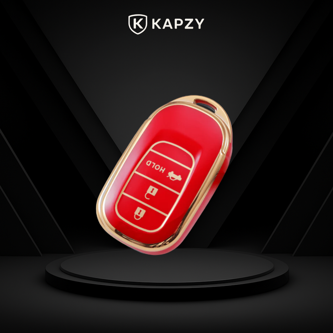 Case para Honda Civic, Accord, CR-V, HR-V, ZR-V 3 Botões (Porta-Malas) - Kapzy