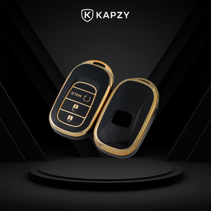 Case para Honda Civic, Accord, CR-V, HR-V, ZR-V 3 Botões (Hold) - Kapzy