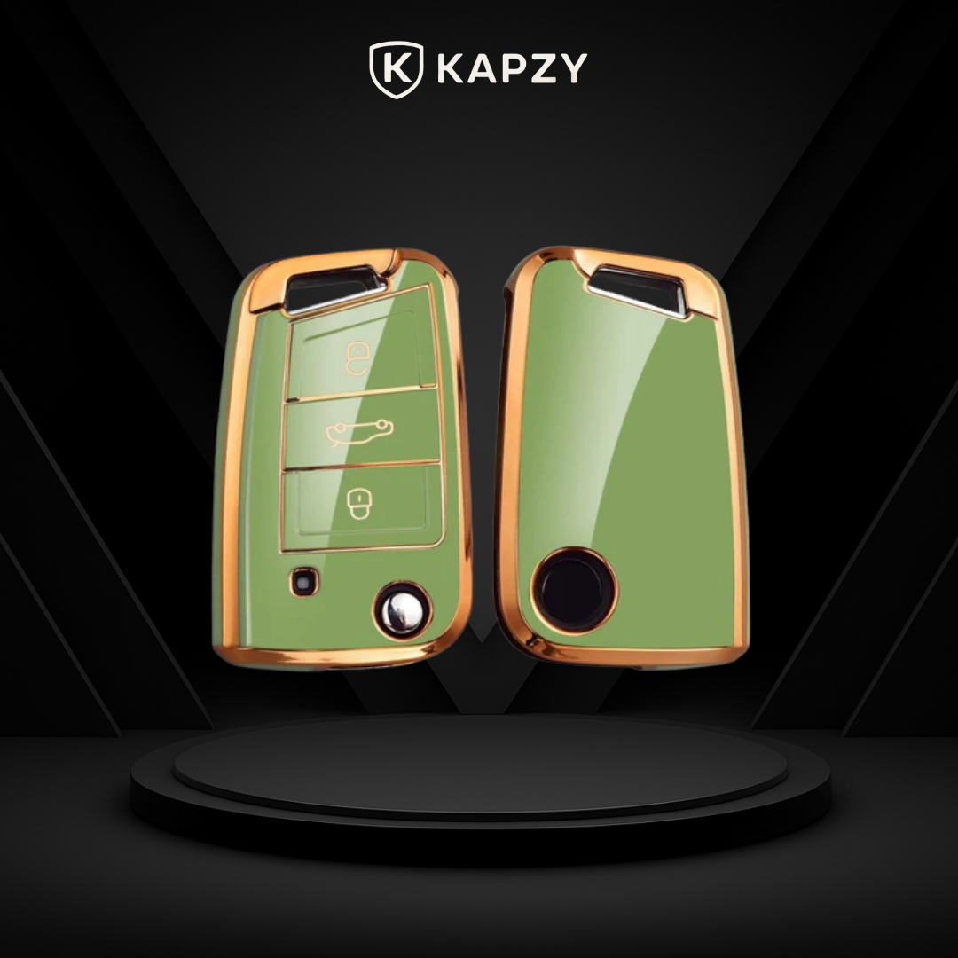Case para Volkswagen Polo, Tiguan, Passat, Golf, Jetta, Bora, Gol, Voyage, Amarok, Virtus, Nivus, Taos, Tera, Tcross,  - Kapzy