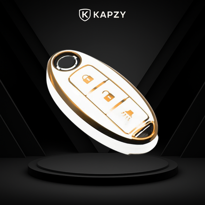 Case para Nissan X-Trail, Tiida, Altima, Pathfinder, Kicks, Livina, Sentra Presença (Buzina) - Kapzy