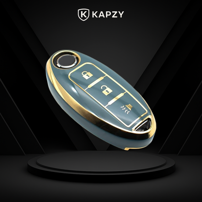 Case para Nissan X-Trail, Tiida, Altima, Pathfinder, Kicks, Livina, Sentra Presença (Buzina) - Kapzy