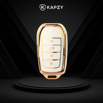 Case para Toyota Hilux, Land Cruiser 200, Camry, Corolla, RAV4, SW4, 4 Botões - Kapzy