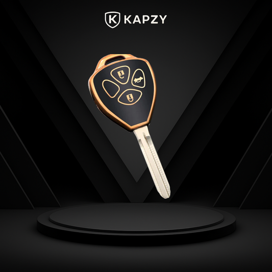 Case para Toyota Corolla, Camry, RAV4, Yaris, Etios, Hillux (3 Botões) - Kapzy