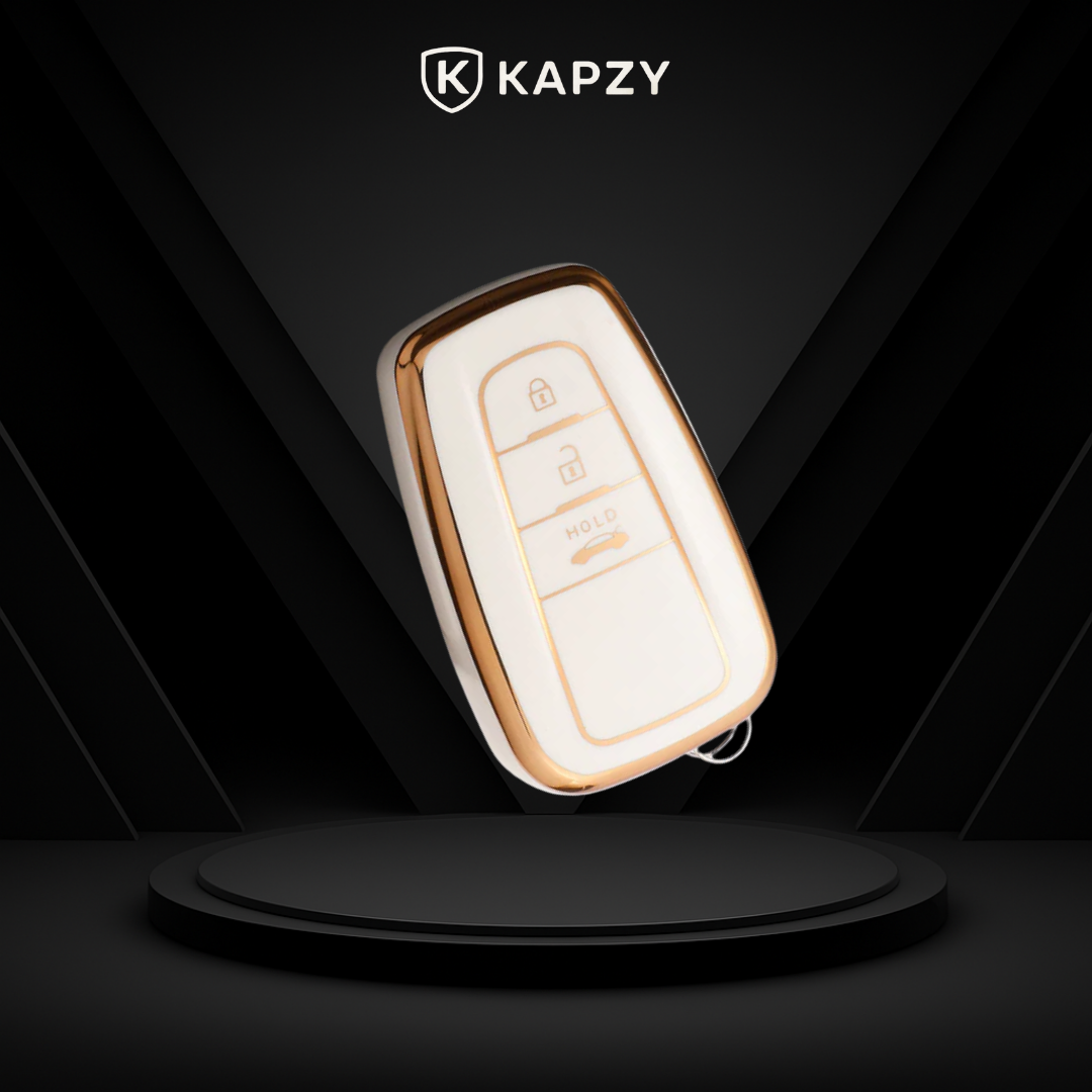Case para Toyota Prius, Camry, Corolla, RAV4, Etios, Yaris, Hillux, Sw4 (3 Botões)- Kapzy
