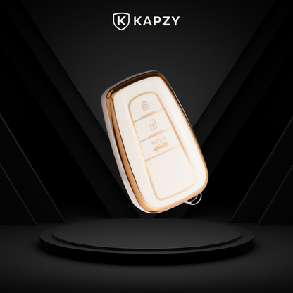Case para Toyota Prius, Camry, Corolla, RAV4, Etios, Yaris, Hillux, Sw4 (3 Botões)- Kapzy