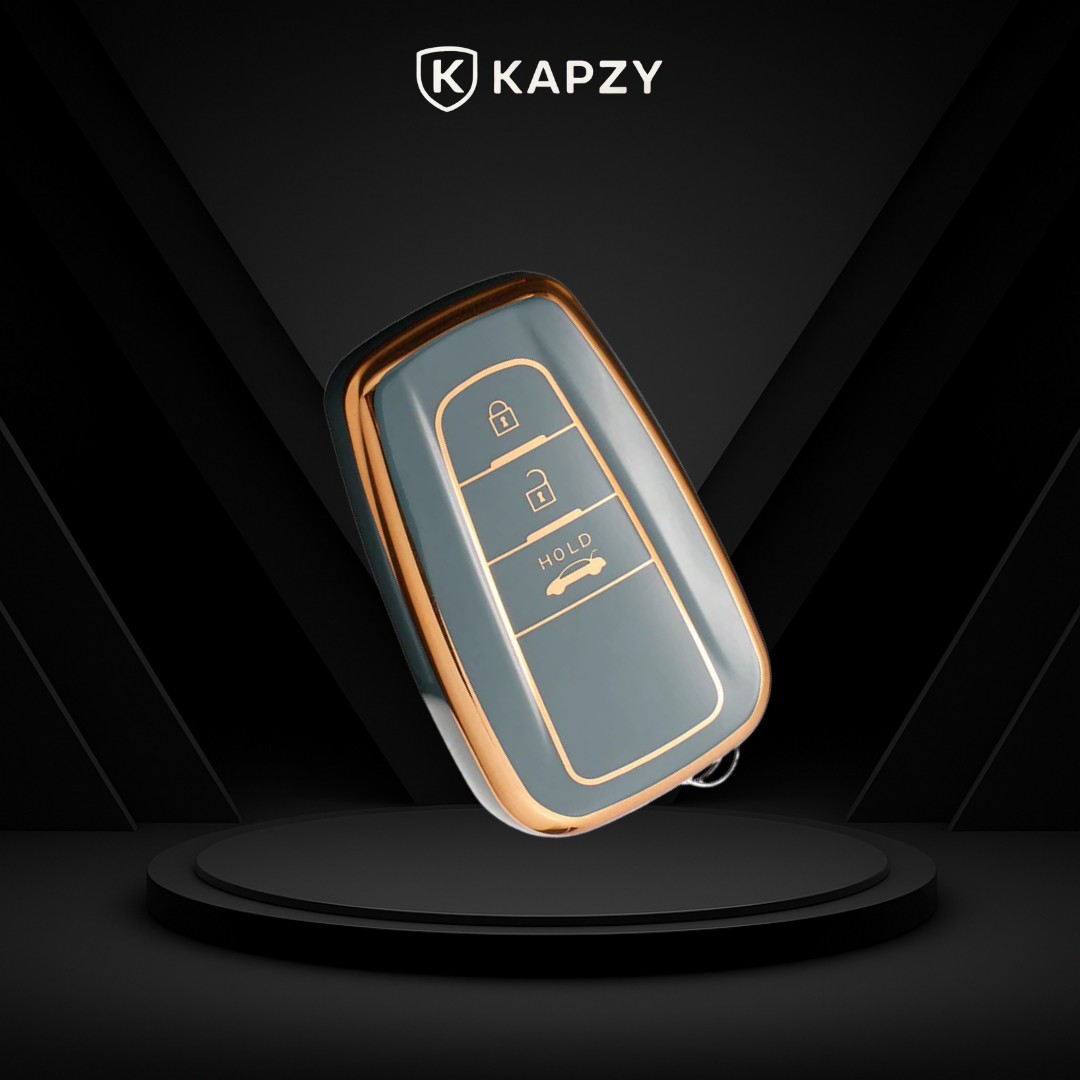 Case para Toyota Prius, Camry, Corolla, RAV4, Etios, Yaris, Hillux, Sw4 (3 Botões)- Kapzy