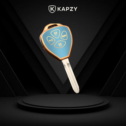 Case para Toyota Corolla, Camry, RAV4, Yaris, Etios, Hillux(4 Botões) - Kapzy