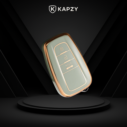 Case para Toyota Prius, Camry, Corolla, RAV4, Etios, Yaris, Hillux, Sw4 (3 Botões)- Kapzy