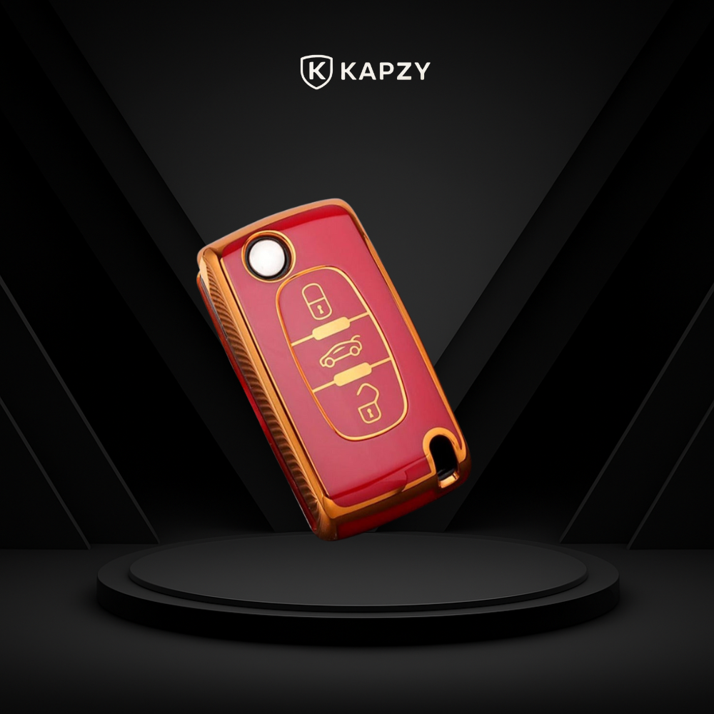 Case para Peugeot - 406 407 408 (Botão Porta Mala) - Kapzy